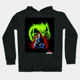 Red aura defense - Covid19 Hoodie